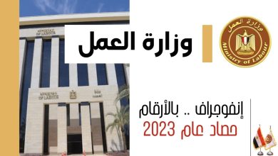 وزارة العمل خلال عام 2023