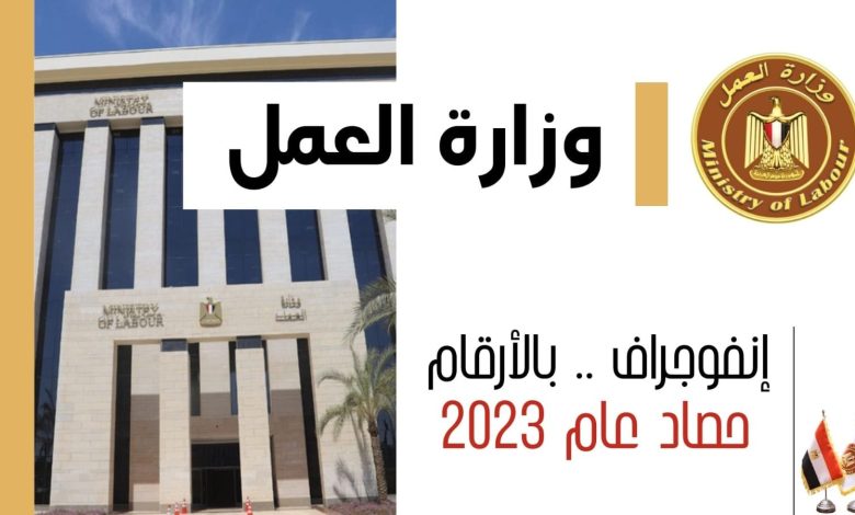 وزارة العمل خلال عام 2023